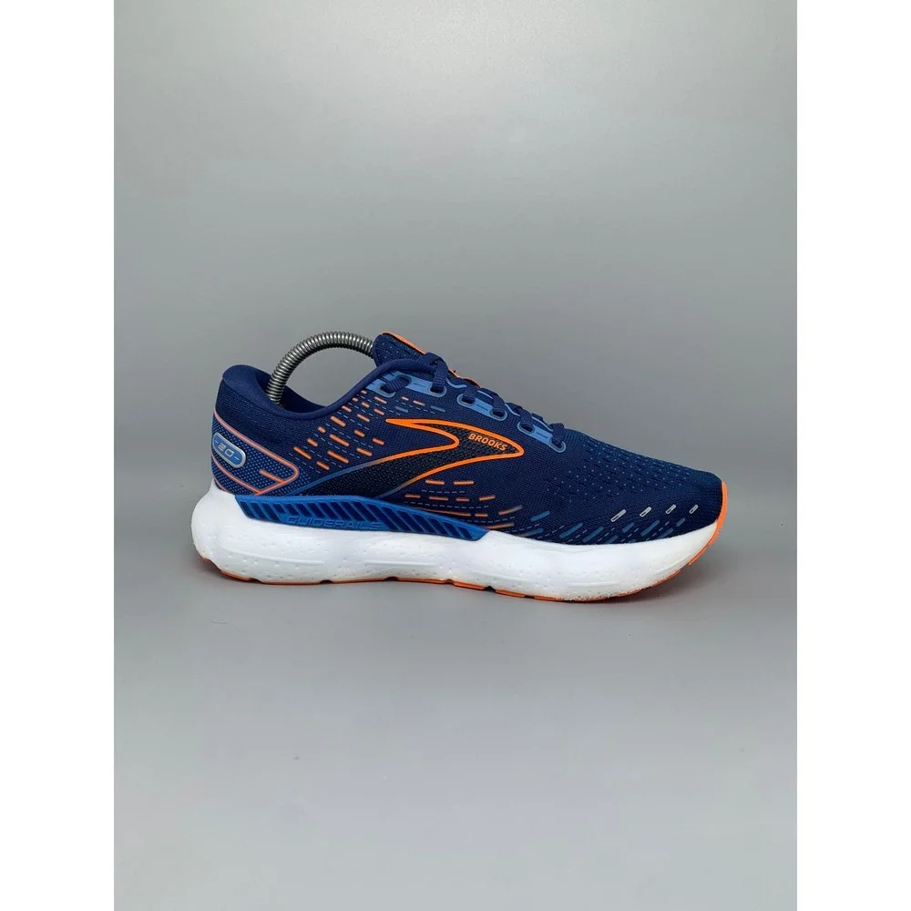 Brooks‎ Glycerin GTS 20 Blue Orange Running Shoes 1103832E444 Men's Sz 9 Wide
